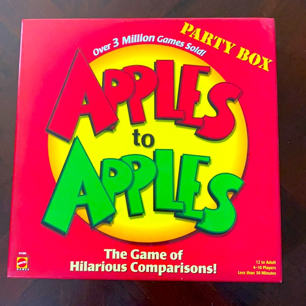 Mantel-Apples to Apples Board Game- Party Box